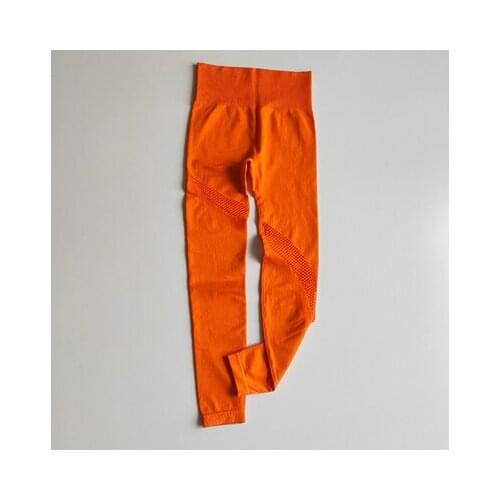 Gym Yoga Pants Breathable Sports Running Pants Quick Dry Sports Wear Slim Stretchy Gym Tights Energy Seamless Leggings