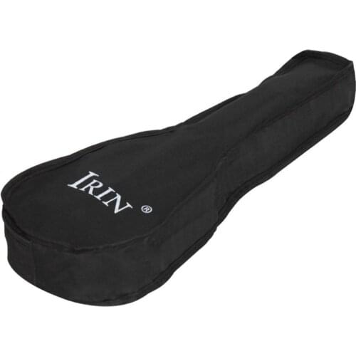 21 23 26 Inch Black Portable Ukulele Bag Soft Case Monolayer Bag Single Shoulder Backpack Padded Black