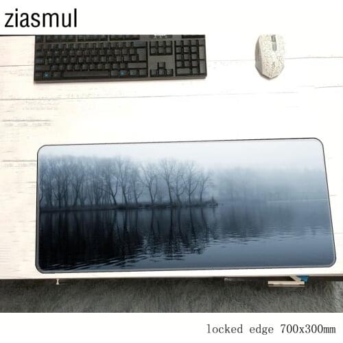 Fog Earth padmouse HD print accessory 700x300x2mm mouse pad gaming enterprise best High quality mats keyboard mouse mat gamer