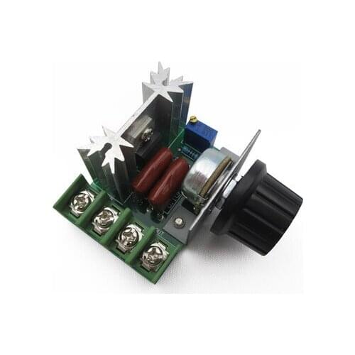 Smart Electronics 220V 2000W Speed Controller SCR Voltage Regulator Dimming Dimmers Thermostat Motor Controller