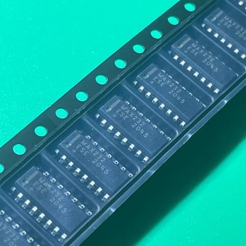 10pcs/lot MAX232ESE+T 232 SOP16 IC RS-232 DRVR/RCVR 16-SOIC MAX232ESE MAX232 ESE