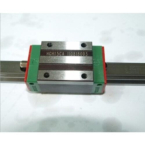 2pcs 100% original Hiwin HGR20-1700mm and 4pcs HGH20CA narrow blocks for cnc