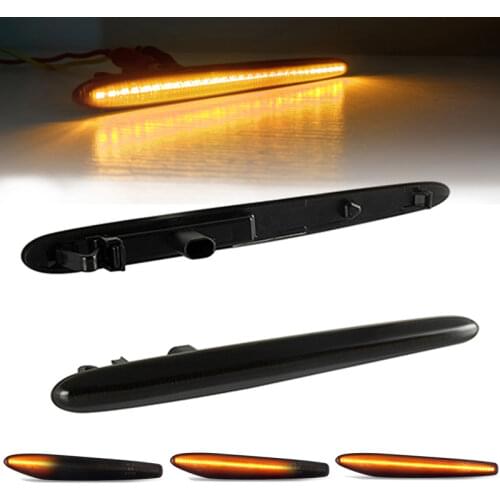 2Pcs Dynamic Flowing LED Side Marker Turn Signal Blinker Light For Alfa Romeo Giulietta Typ 940 Veloce 10-21 Ti Sprint 10-16