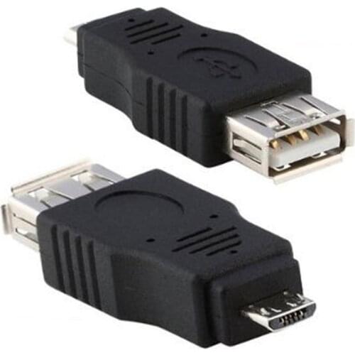 2pcs/lot USB A 2.0 Female to Micro USB B Male Connector Adapter