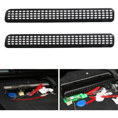 2pcs Car Styling Air Conditioning Outlet Air Vent Dust Protective Cover For Mercedes Benz E Class E200L E300L 2016 LHD