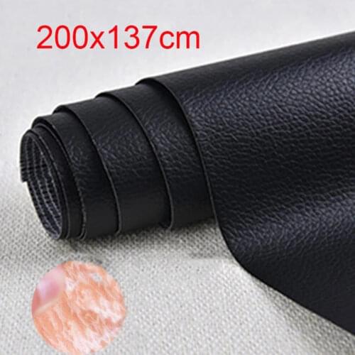 200x137cm Fabric for Furniture Faux Leather Fabrics Fix Patch Self Adhesive Leather Sticker Sofa Repair Leather Patch Scrapbook