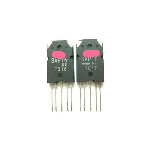 5PCS Free shipping SAP16N / SAP16P pair amplifier tube TO-3PL-5 Original Product