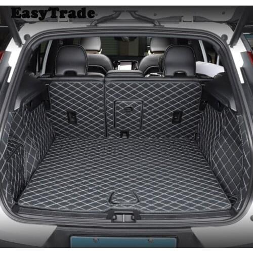 For Volvo XC40 2021 Accessories Car Trunk Mat Anti-Dirty Pad PVC Leather Protector Cushion Cover All Inclusive Interior 5PCS
