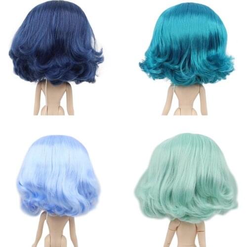 Factoy blyth doll icy doll RBL wig only rbl scalp and dome short hair for DIY custom