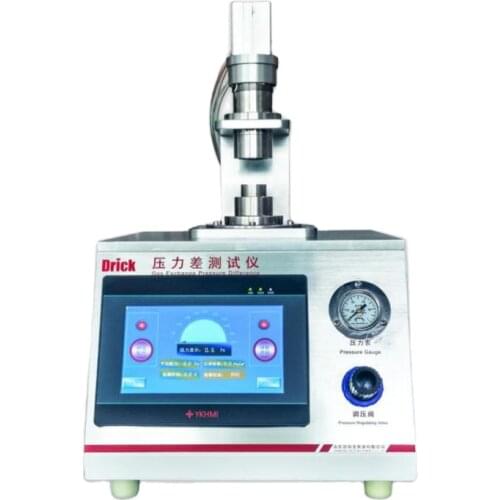 DRK-712 Medical Face Mask Air Exchange Pressure Difference Tester and Test Machine For Testing YY 0469 YY/t0699