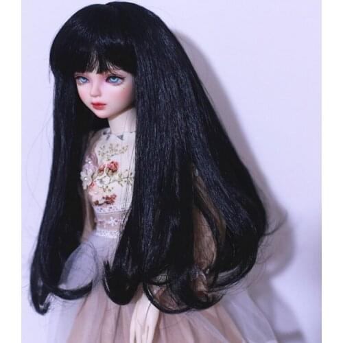 Fashion Style 1/3 1/4 1/6 Bjd SD Doll Wig High Temperature Wire Long For BJD Super Hair Wig