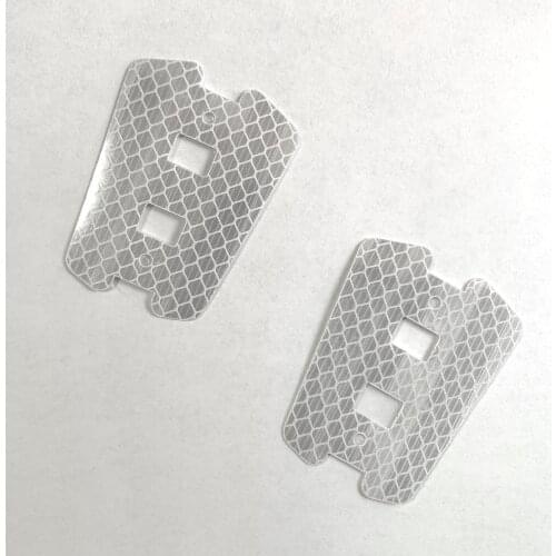 Set of 4 Durable Bicycle Bicycle Wheel Light Reflective Sticker Fluorescent Tape Reflector Sticker Cycling Decor