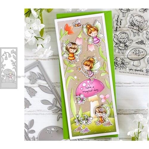 New Flower leaf mushroom frame metal Cutting Dies Stencils DIY Scrapbooking Paper/photo Cards Embossing Dies