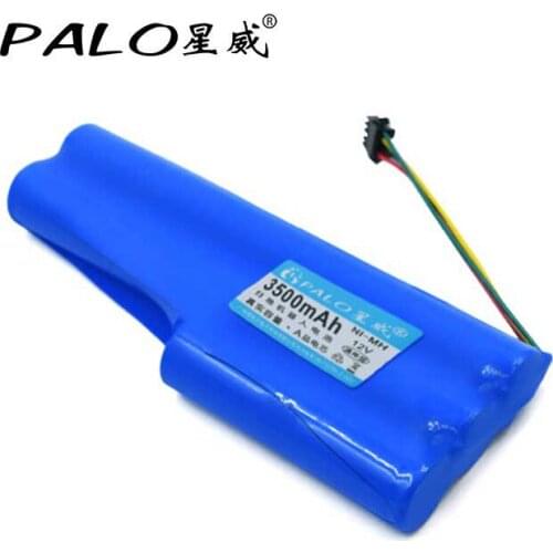 PALO 12V Ni-MH 3500mAh Rechargeable Battery For Ecovacs 520 526 T3 T5 Vacuum Cleaner Robot Sweeping Robot SC