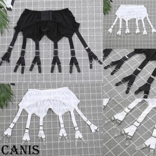 1Pcs Sexy Garters Suspenders Belt For Women Fully Fashioned Sheer Lace Leg Garter For the Stockings Woman Thigh-Highs Garter