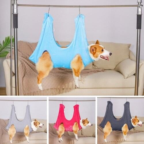 Pet Dog Cat Grooming And Nail Trimming Bag Pet Grooming Hammock Restraint Bag For Dogs Bathing Trimming Nail