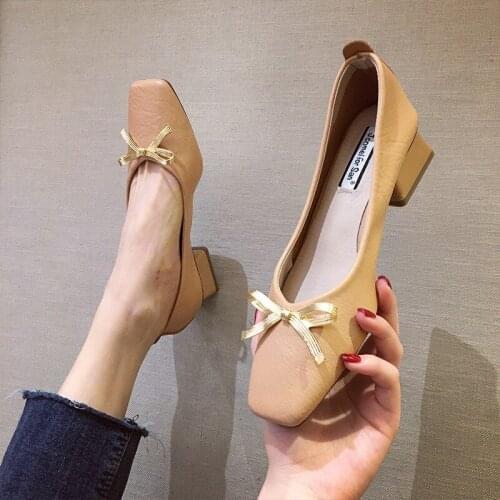 Womens Trendy Shoes Princess Shoes Shallow Bow Shoes Women Womens Shoes Heels Women Shoes High Heel Sexy Heels Casual