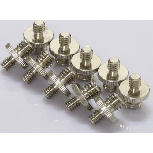 10x new 1/4" Male Threaded to 3/8" Male Threaded screw Adapter