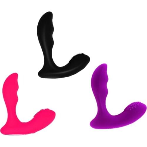 12 Frequency Prostate Massager Butt Plug Multispeed Vibrator Remote Control Rechargeable Sex Toy for Men Beginner