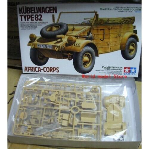 35238 German Kubelwagen Type 82 Africa-Corps TAMIYA 1/35 plastic model kit