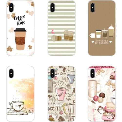 For Huawei G7 G8 P8 P9 P10 P20 P30 Lite Mini Pro P Smart Plus 2017 2018 2019 coffe time Accessories Phone Cases Covers