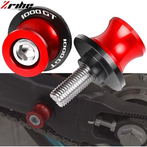 For DUCATI GT1000 GT 1000 2006-2016 2007 2008 2009 2010 2011 8MM Motorcycle Accessories CNC Swingarm Spools Slider Stand Screws