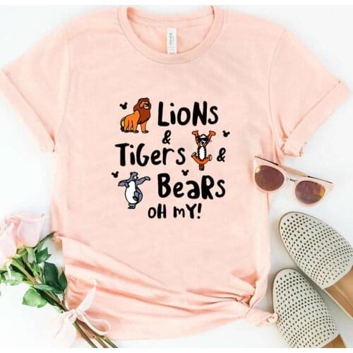 Animal Kingdom Shirt Lions and Tigers and Bears Oh My Shirts Unisex Animal Kingdom Vacation Tee