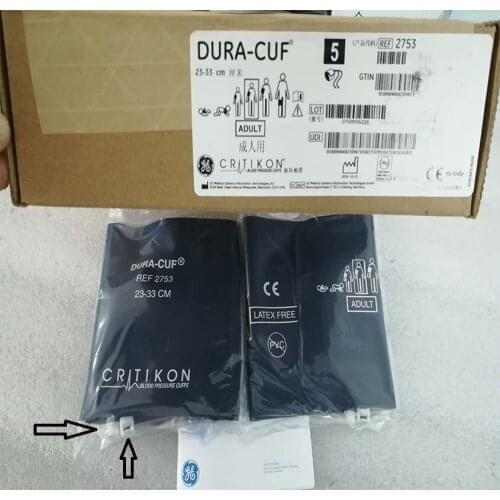 GE REF: 2753 Original DURA-CUF Cuff Different bayonets Adult 23-33cm