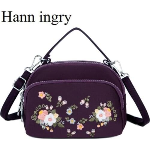 HANN INGRY Women's Bags With Embroidery