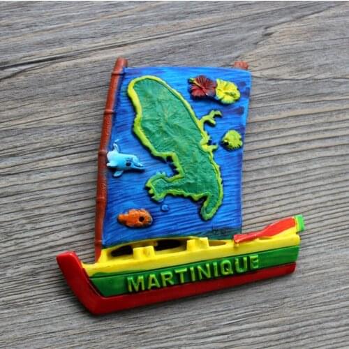 Martinique Island Fridge stickers