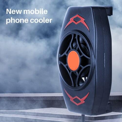 Portable Cooling Fan Game Mobile Phone Cooler USB Powered Cell Phone Radiator Snap-on Cooling Tool For IPhone For Samsung