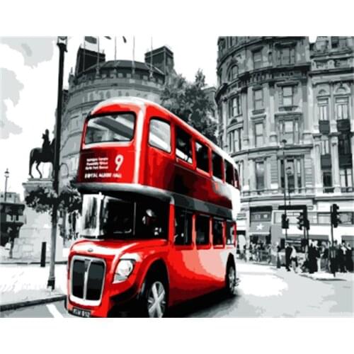 PAINTBOY Framed DIY Oil Painting By Numbers Of Landscape Home Decoration For Living Room Home Decor Wall Art