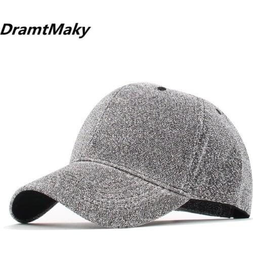 New bright silk Baseball Cap Women Men Dad Hat Mesh Snapback Trucker Caps Summer Hat Female Adjustable Hip Hop Cap Hats bone