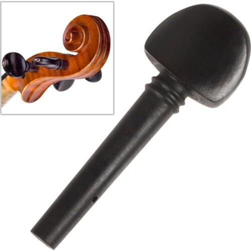 Astonvilla 114mm Portable Practical Easy Operation Ebony Wood Professional Cello Tuning Pegs Violoncello Accessories