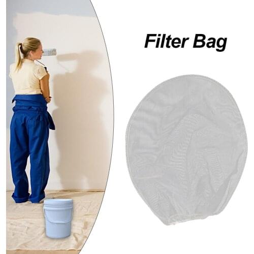 Paint Strainer Bag Mesh Filters Bag Elastic Opening Strainer Bags Acid and Alkali Resistant Paint Filter Bag for Paint Gardening