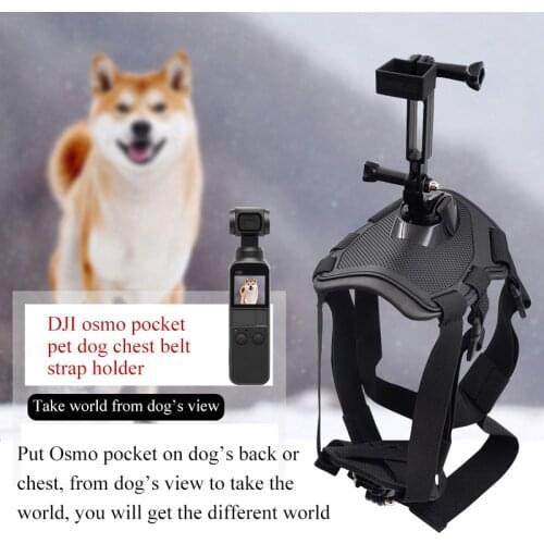 Startrc DJI OSMO POCKET mini gimbal camera expansion parts accessories pet dog back chest strap belt holder bracket