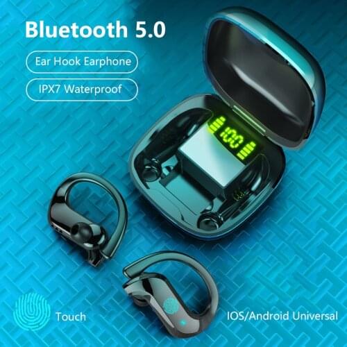 TWS HIFI Music Bluetooth Earphone Wireless Headphone With Microphone Stereo Earbuds Sport Waterproof Noise Cancelling Headsets