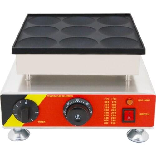 High quality poffertjes grill machine snack bakery equipment pancake maker with Ce