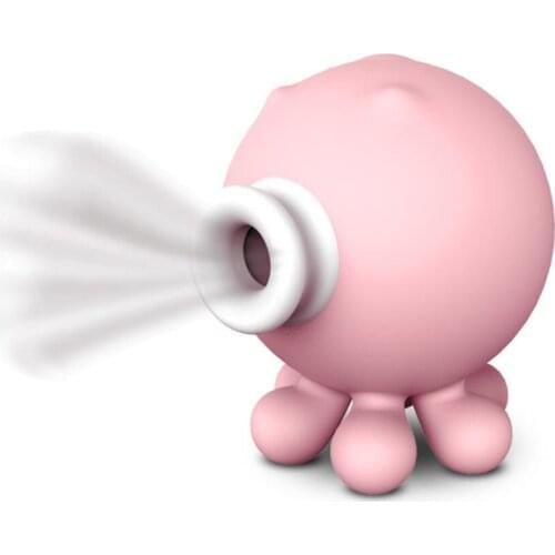 Women Small Octopus 9 Speed Sucking Vibrator Sucker Massager Adult Sexy Toy