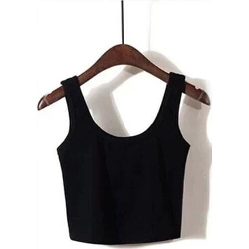 Sexy Lingerie Midriff-baring Sleep Tops Women Solid Color Sleeveless Pajama Vest Female Backless Casual Sleepwear Home Clothes
