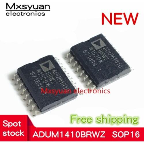 10~100pcs ADUM1410 ADUM1410BRWZ ADUM1410BRW SOP16 Brand new Digital isolator