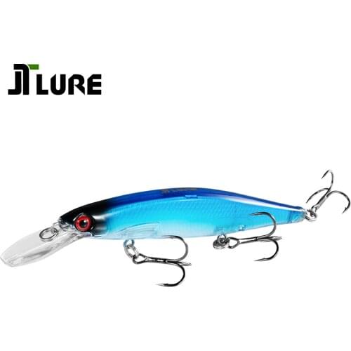 125mm 12.5g Floating Fishing Minnow Lures for Pike Wobbler Swimbait Bass Jerkbait JT9286