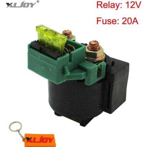 12V 20A ATV Starter Solenoid Relay For Kawasaki KLF185 KLF220 KLF250 KLF300 KLF400 KLF Bayou 185 220 250 300 400 4 Wheeler Quad