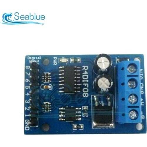 8-channel Digital Input Module RS485 Modbus RTU Switch Acquisition Board Support 1200 2400 4800 19200 Baud Rate