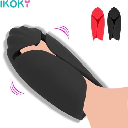 9 Modes Glans Massager Blowjob Male Masturbator Penis Cock Trainer Strong Vibrator Sex Toys for Men Strength Stamina Training