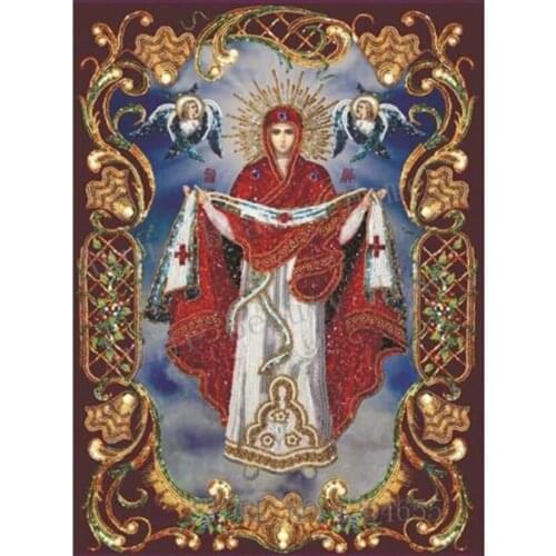 Diy 5D Diamond Painting Religious Icons Diamond Embroidery Mazayka Set Embroidery Beading Kits Sets For Home Decoration JX396