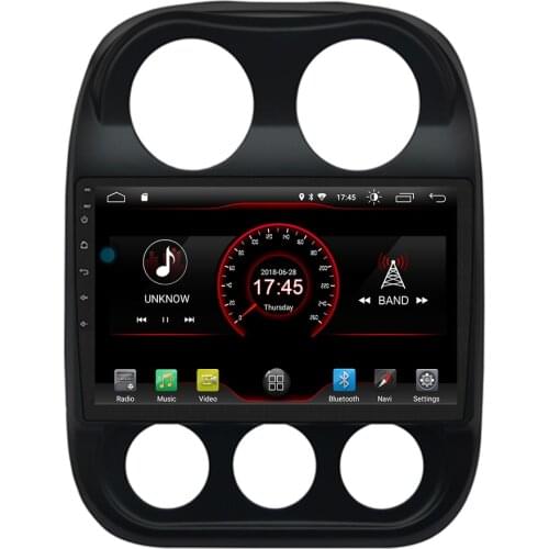 Android 10 2.5D car dvd For JEEP Compass Patriot Radio 2009-2019 multimedia GPS Radio stereo gps navigation map camera