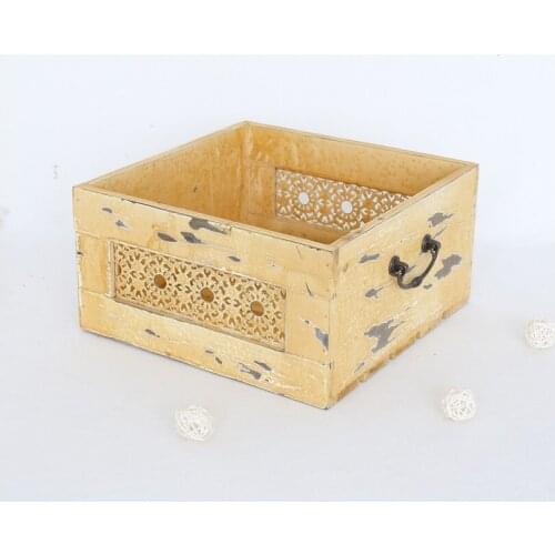 Newborn Wooden Box Photography Props Baby Vintage Bucket Newborn Posing Rustic Bucket Prop