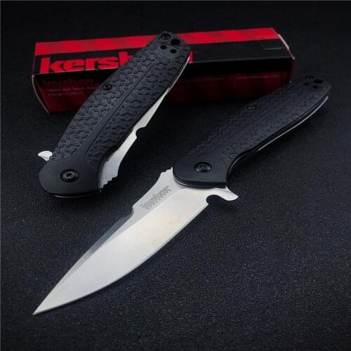 Kershaw 1970 Pocket Folding Knife Outdoor Survival Rescue Knife Camping Hunting Multi Function EDC Tool Kitchen Paring Utility
