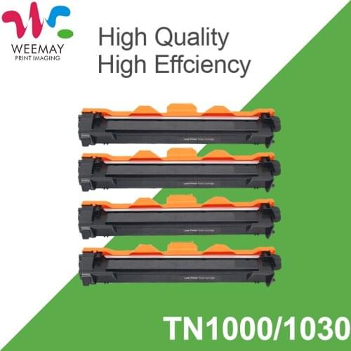 Toner Cartridge Compatible for Brother TN1000 TN1030 TN1050 TN1060 TN1070 TN1075 HL 1110 HL-1110 TN-1000 TN-1050 TN-1075 (4PCS)